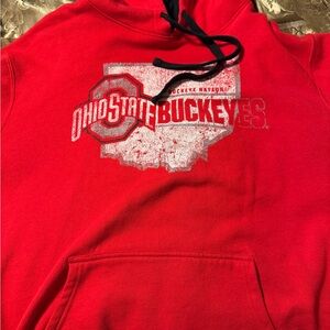 Ohio State Buckeyes Red Hoodie